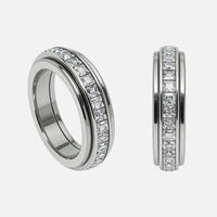 Bague Sérénité – vue de face et de profil